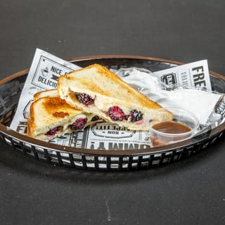 Blackberry-Grilled Cheese Sandwich Meal