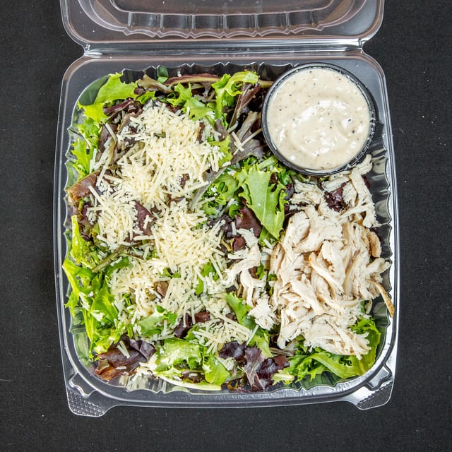 Chicken Caesar Salad.