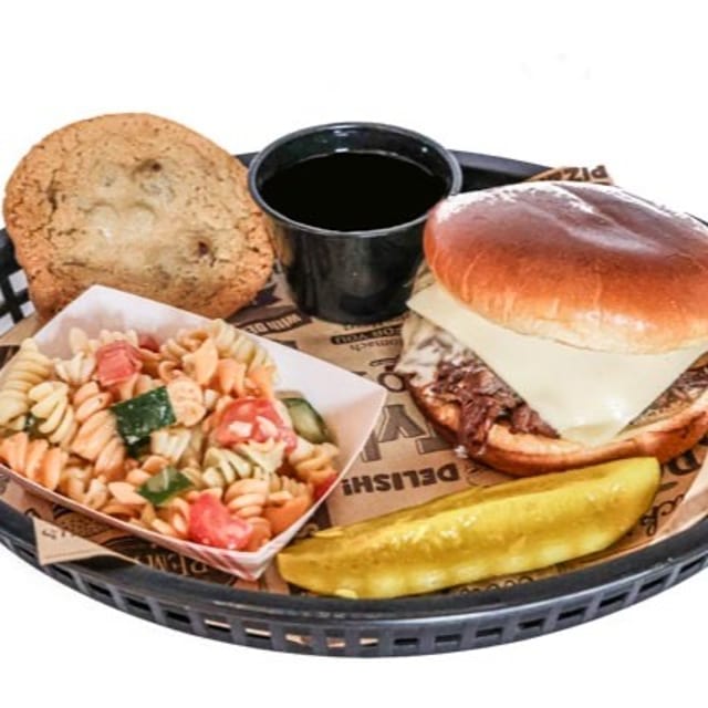 Mississippi Roast Sandwich Meal.