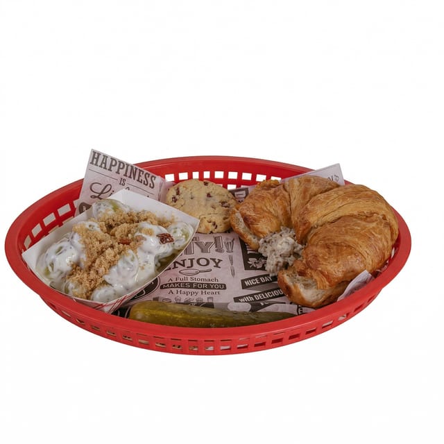 Chicken Salad Sandwich Meal.