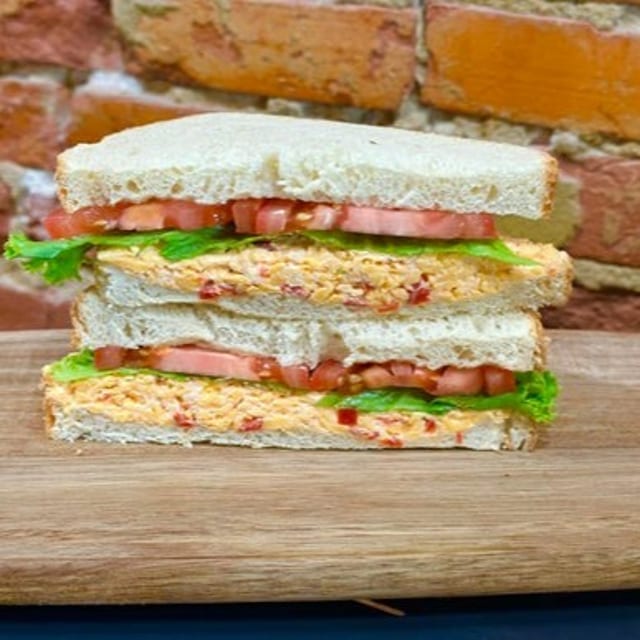 Pimento & Bacon Sandwich only.