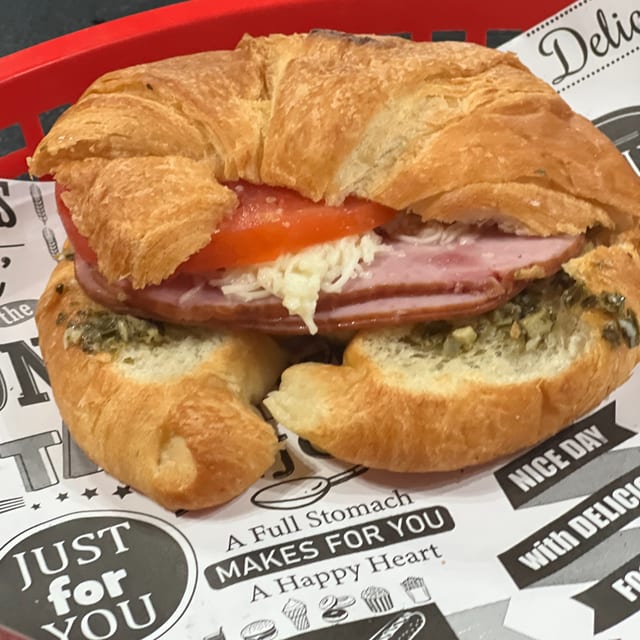 Ham Caprese Meal.