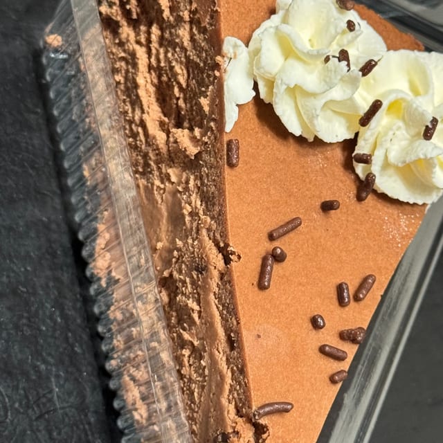 Cheesecake by the slice.